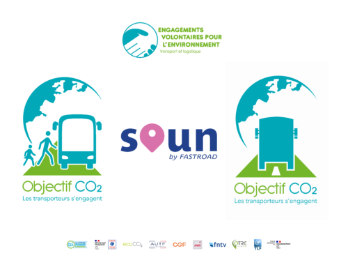 SOUN by Fastroad obtient le label Objectif CO₂ : une reconnaissance de notre engagement pour un transport durable !